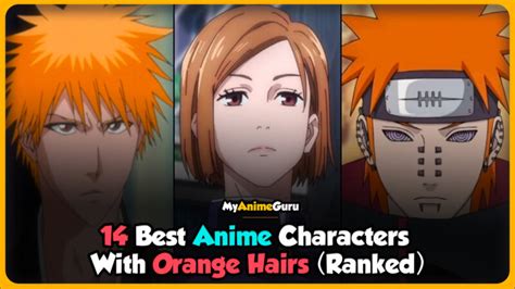 orange anime characters|epic orange anime characters.